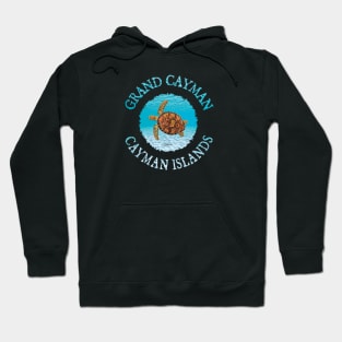 Grand Cayman, Cayman Islands, Sea Turtle Hoodie